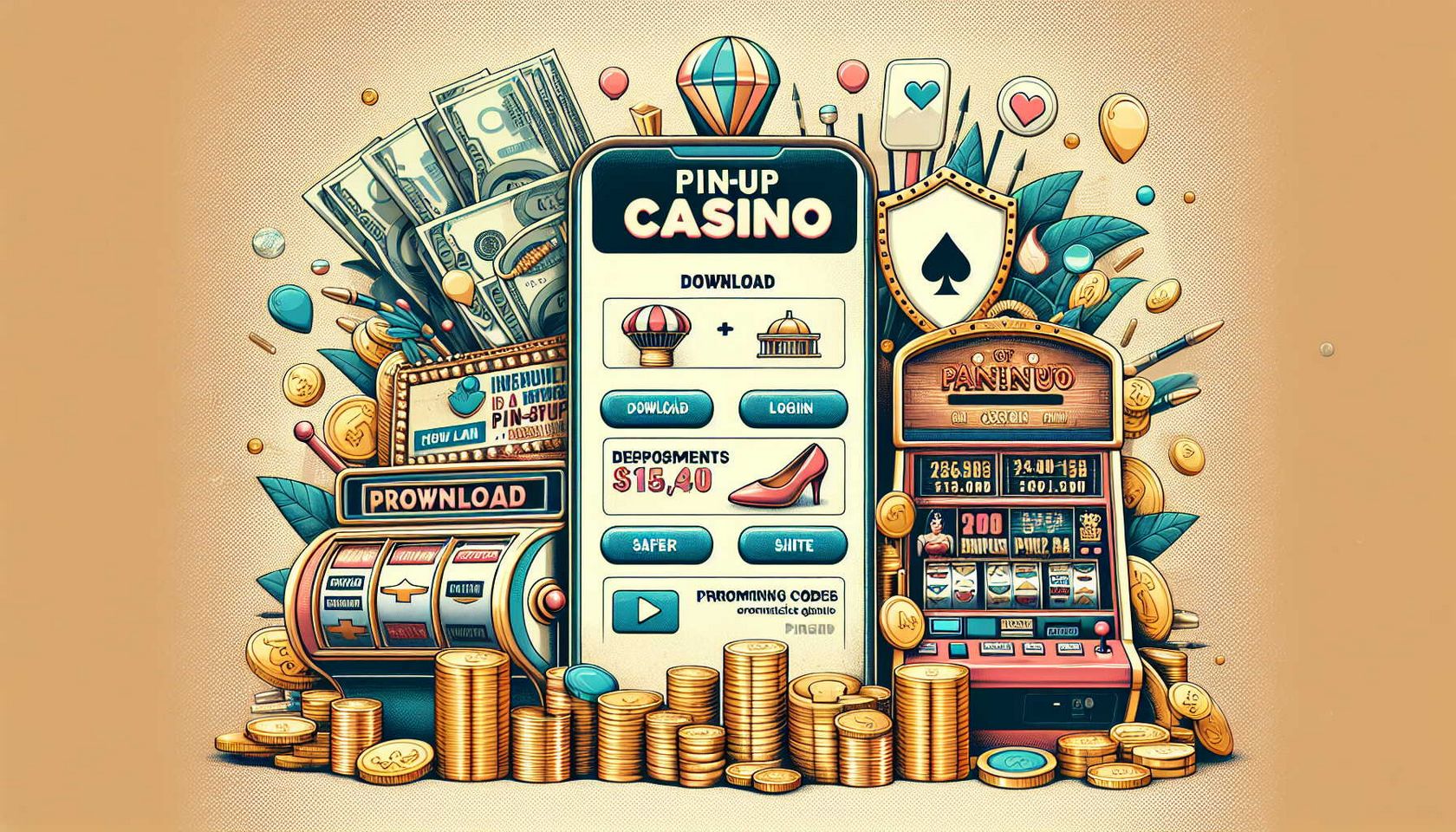 Скачайте и установите мобильное приложение Pin Up — казино Pin Up